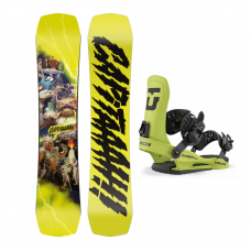 Детский сноуборд комплект CAPITA CHILDREN OF THE GNAR + UNION CADET PRO 2024