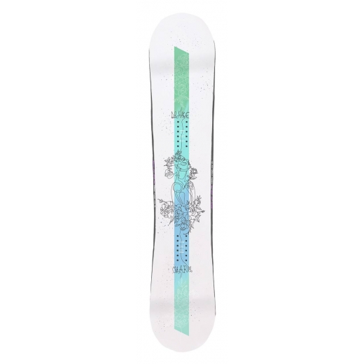 Женский сноуборд DRAKE CHARM SMU 2022 WHITE/BLUE Женский сноуборд DRAKE CHARM SMU 2022 WHITE/BLUE