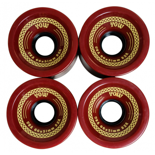 Колеса YOW URA WHEELS 66mm 82a Колеса YOW URA WHEELS 66mm 82a