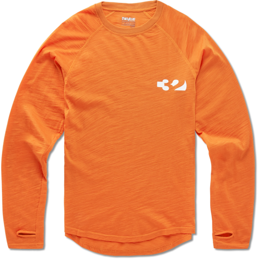 Термобельё (лонгслив) THIRTYTWO RIDELITE MERINO 2022 ORANGE Термобельё (лонгслив) THIRTYTWO RIDELITE MERINO 2022 ORANGE