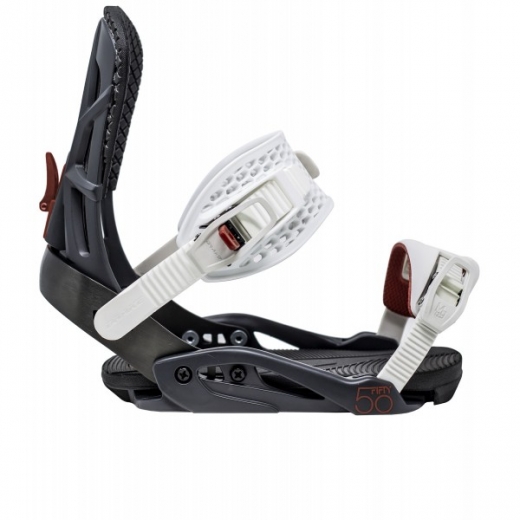 Крепления для сноуборда DRAKE FIFTY 2022 WHITE Крепления для сноуборда DRAKE FIFTY 2022 WHITE