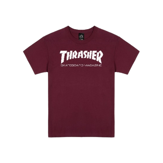 Футболка THRASHER SKATE MAG 2024 MAROON Футболка THRASHER SKATE MAG 2024 MAROON