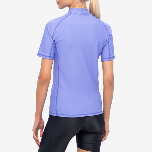 Лайкра женская KYOTO RAIKURA FLOWERS SHORT SLEEVE 2024 PURPLE Лайкра женская KYOTO RAIKURA FLOWERS SHORT SLEEVE 2024 PURPLE