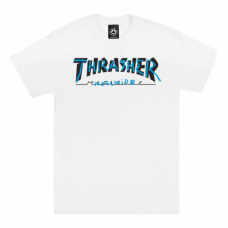 Футболка THRASHER TRADEMARK 2024 WHITE Футболка THRASHER TRADEMARK 2024 WHITE