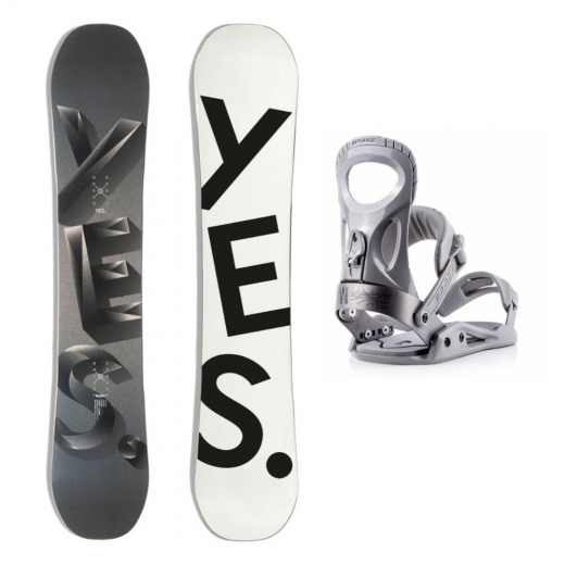 Сноуборд комплект YES Basic + крепления DRAKE KING 2024 Сноуборд комплект YES Basic + крепления DRAKE KING 2024