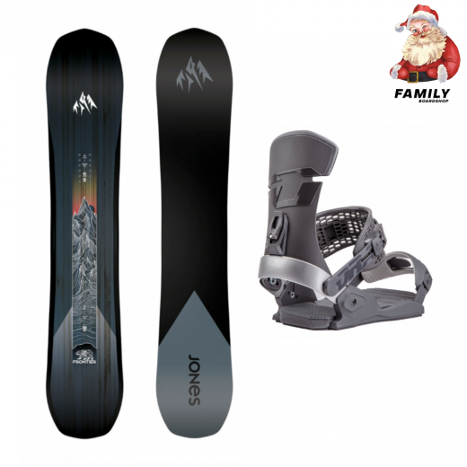 Сноуборд JONES FRONTIER 2025 + DRAKE FIFTY Сноуборд JONES FRONTIER 2025 + DRAKE FIFTY