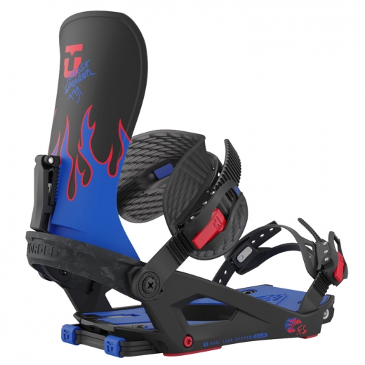 Крепления для сплитборда UNION CHARGER PRO FORREST SHEARER BLUE FLAMES 2024 Крепления для сплитборда UNION CHARGER PRO FORREST SHEARER BLUE FLAMES 2024