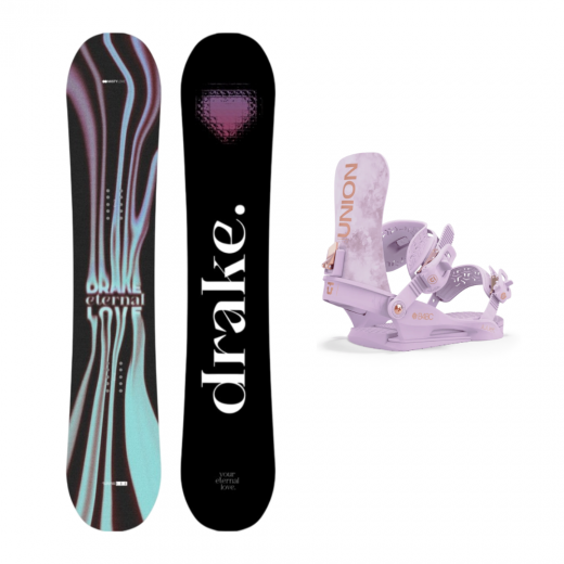 Сноуборд комплект DRAKE MISTY + UNION JULIET 2025 Сноуборд комплект DRAKE MISTY + UNION JULIET 2025