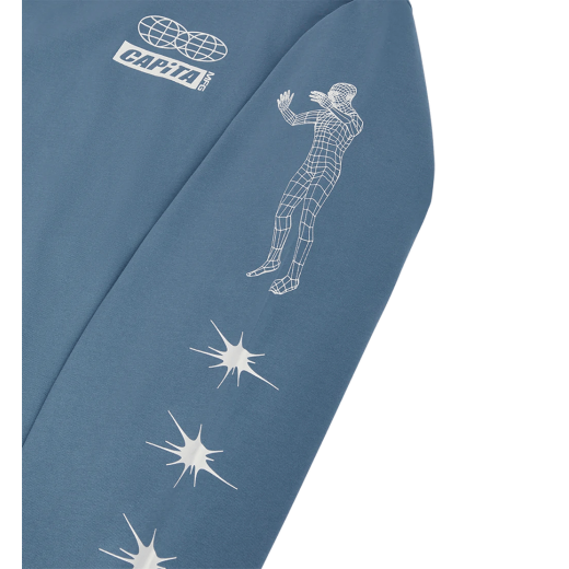 Лонгслив CAPiTA FRIEND LONG SLEEVE TEE 2025 SLATE GRAY Лонгслив CAPiTA FRIEND LONG SLEEVE TEE 2025 SLATE GRAY