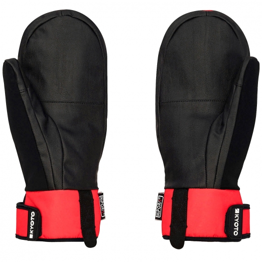 Варежки KYOTO HIPORA RADAR 2025 BLACK/RED Варежки KYOTO HIPORA RADAR 2025 BLACK/RED