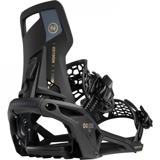 Крепления NIDECKER OG SUPERMATIC 2026 BLACK Крепления NIDECKER OG SUPERMATIC 2026 BLACK
