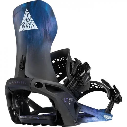 Крепления NIDECKER LT SUPERMATIC BIO BLACK 2026 Крепления NIDECKER LT SUPERMATIC BIO BLACK 2026