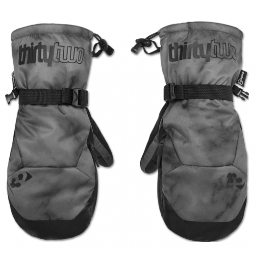 Варежки THIRTY TWO TM MITT 2023 BLACK/CHARCOAL  Варежки THIRTY TWO TM MITT 2023 BLACK/CHARCOAL