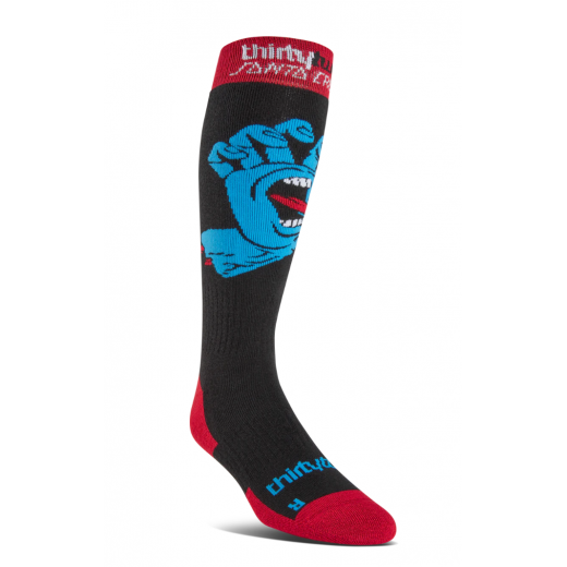 Термоноски THIRTY TWO SANTA CRUZ SOCK 2023 BLACK Термоноски THIRTY TWO SANTA CRUZ SOCK 2023 BLACK