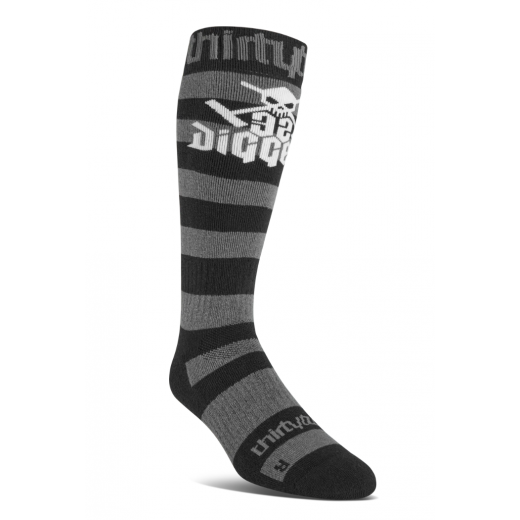 Термоноски THIRTY TWO DIGGERS MERINO SOCK 2023 BLACK