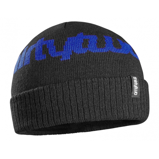 Шапка THIRTY TWO DOUBLE BEANIE 2023 BLACK/BLUE Шапка THIRTY TWO DOUBLE BEANIE 2023 BLACK/BLUE