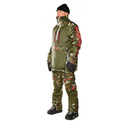 Куртка THIRTY TWO LIGHT ANORAK 2023 CAMO Куртка THIRTY TWO LIGHT ANORAK 2023 CAMO
