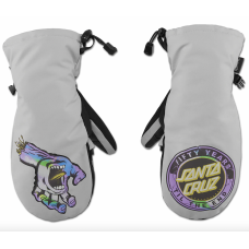 Варежки THIRTY TWO SANTA CRUZ MITT 2025 GREY/BLACK Варежки THIRTY TWO SANTA CRUZ MITT 2025 GREY/BLACK