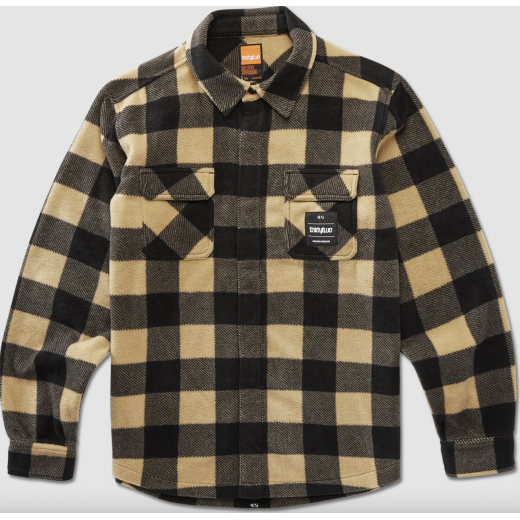 Рубашка THIRTY TWO REST STOP SHIRT 2025 BLACK/TAN