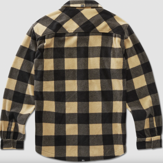 Рубашка THIRTY TWO REST STOP SHIRT 2025 BLACK/TAN