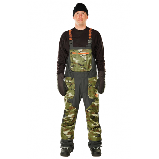 Полукомбинезон THIRTY TWO BASEMENT BIB 2023 CAMO Полукомбинезон THIRTY TWO BASEMENT BIB 2023 CAMO