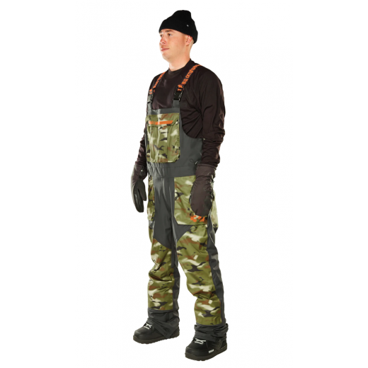 Полукомбинезон THIRTY TWO BASEMENT BIB 2023 CAMO Полукомбинезон THIRTY TWO BASEMENT BIB 2023 CAMO