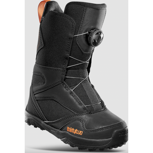 Детские ботинки для сноуборда THIRTY TWO YOUTH BOA BLACK/ORANGE 2023 Детские ботинки для сноуборда THIRTY TWO YOUTH BOA BLACK/ORANGE 2023