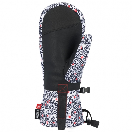 Варежки 686 JUBILEE MITT 2025 KEITH HARING WHITE Варежки 686 JUBILEE MITT 2025 KEITH HARING WHITE