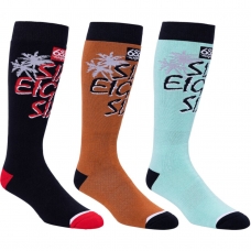 Термоноски 686 Vibes Sock (3-pack) Assorted Термоноски 686 Vibes Sock (3-pack) Assorted