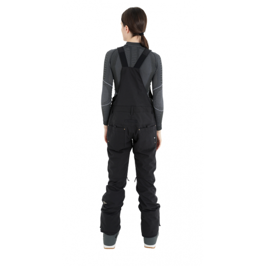 Женский полукомбинезон 686 WMNS BLACK MAGIC INSULATED BIB 2024 BLACK GEO JACQUARD Женский полукомбинезон 686 WMNS BLACK MAGIC INSULATED BIB 2024 BLACK GEO JACQUARD