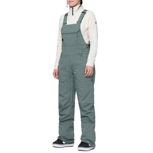 Женский полукомбинезон 686 BLACK MAGIC INSULATED BIB 2024 CYPRESS GREEN GEO JACQUARD Женский полукомбинезон 686 BLACK MAGIC INSULATED BIB 2024 CYPRESS GREEN GEO JACQUARD