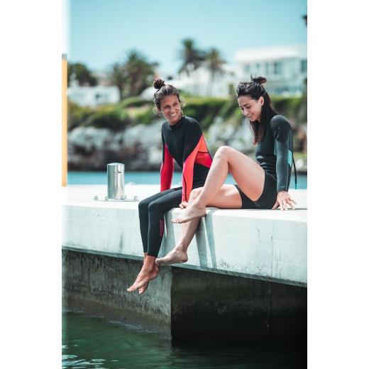 Гидрокостюм Jobe Sofia 3/2mm Shorty Longsleeve Wetsuit Women Vintage Teal 2021