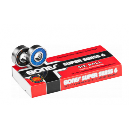 Подшипники BONES SUPER SWISS 6 BALL Подшипники BONES SUPER SWISS 6 BALL
