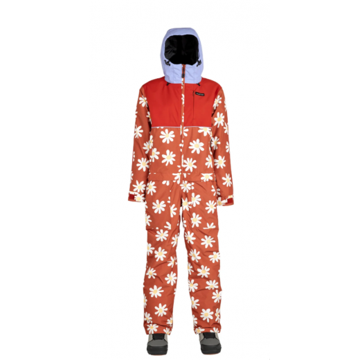 Женский комбинезон AIRBLASTER INSULATED FREEDOM SUIT 2025 RUST BIG DAISY Женский комбинезон AIRBLASTER INSULATED FREEDOM SUIT 2025 RUST BIG DAISY