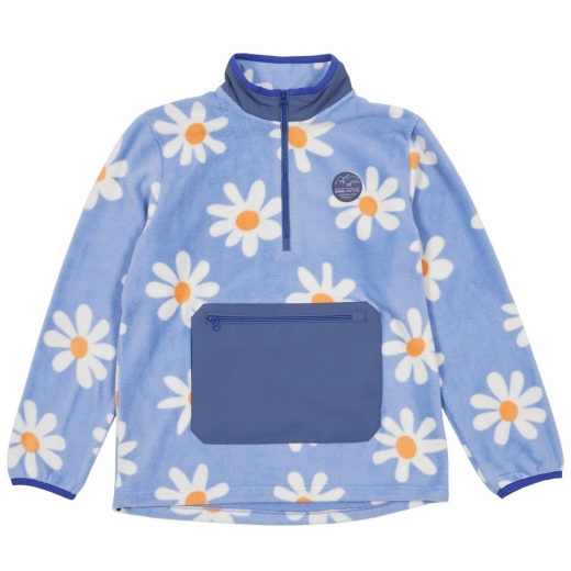 Толстовка AIRBLASTER FLEECE HALF ZIP 2025 THISTLE BIG DAISY