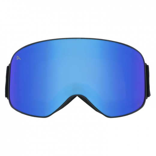 Маска ALPINA Slope Q-Lite Black Matt/Q-Lite Blue S2 Маска ALPINA Slope Q-Lite Black Matt/Q-Lite Blue S2