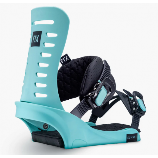 Крепления для сноуборда FIX SUNSET TEAL 2023 Крепления для сноуборда FIX SUNSET TEAL 2023