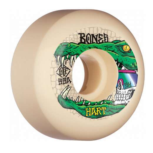 Колеса BONES HART GATOR SKULL 54 мм 99A Колеса BONES HART GATOR SKULL 54 мм 99A