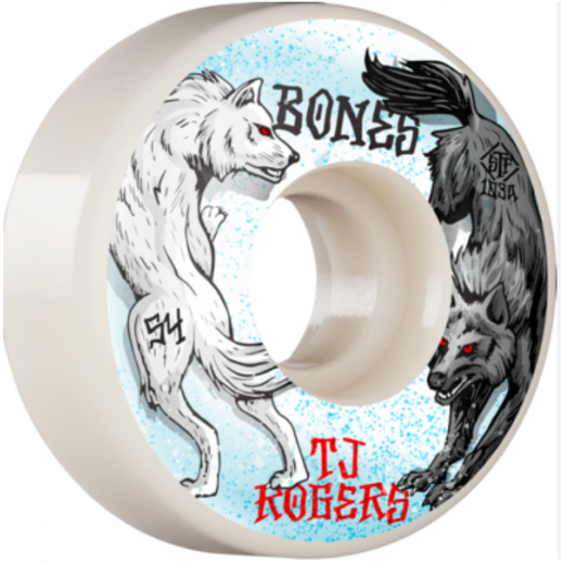 Колеса BONES ROGERS ARCTIC BATTLE V3 SLIMS  54 мм 103A Колеса BONES ROGERS ARCTIC BATTLE V3 SLIMS  54 мм 103A