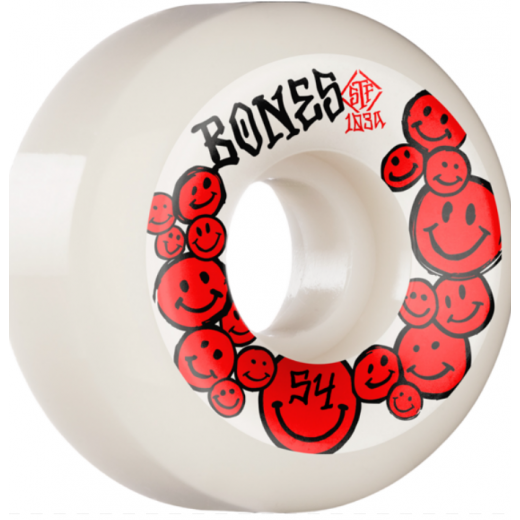 Колеса BONES HAPPINESS V5 SIDECUT 54 мм 103A Колеса BONES HAPPINESS V5 SIDECUT 54 мм 103A
