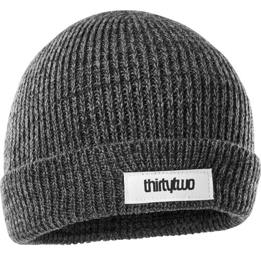 Шапка THIRTY TWO PATCH BEANIE 2022 BLACK/HEATHER Шапка THIRTY TWO PATCH BEANIE 2022 BLACK/HEATHER