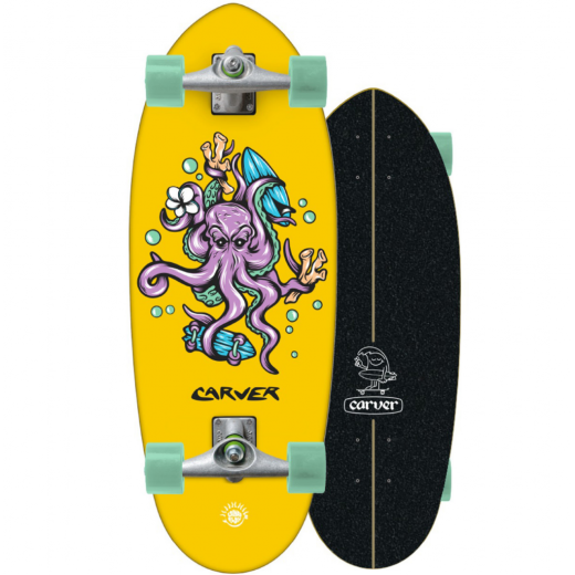 Сёрфскейт CARVER C5 OCTO GONER SURFSKATE COMPLETE 25.0'' 2024