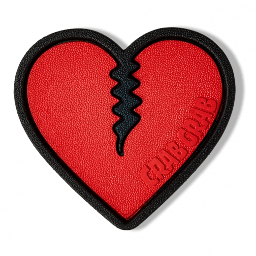 Наклейка на доску CRAB GRAB MEGA HEART RED Наклейка на доску CRAB GRAB MEGA HEART RED