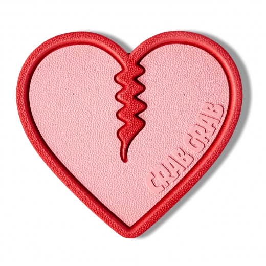 Наклейка на доску CRAB GRAB MEGA HEART BUBBLEGUM