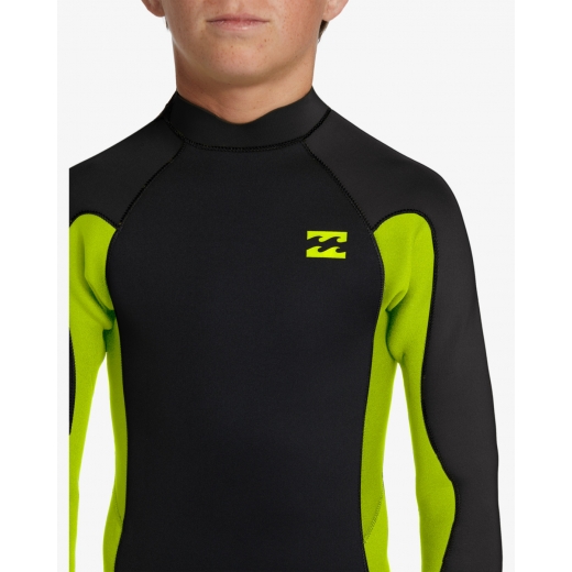 Детский гидрокостюм BILLABONG 3/2mm FOIL BZ FLURO LIME 2024 YOUNG BOYS Детский гидрокостюм BILLABONG 3/2mm FOIL BZ FLURO LIME 2024 YOUNG BOYS