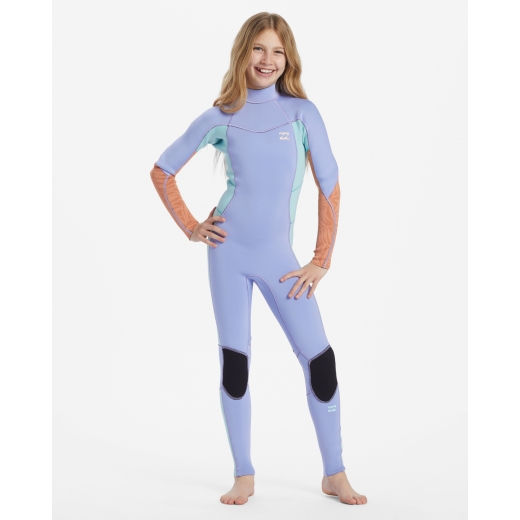 Детский гидрокостюм BILLABONG 3/2mm FOIL BZ COSMIC BLUE 2024 YOUNG GIRLS Детский гидрокостюм BILLABONG 3/2mm FOIL BZ COSMIC BLUE 2024 YOUNG GIRLS