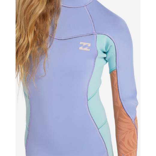 Детский гидрокостюм BILLABONG 3/2mm FOIL BZ COSMIC BLUE 2024 YOUNG GIRLS Детский гидрокостюм BILLABONG 3/2mm FOIL BZ COSMIC BLUE 2024 YOUNG GIRLS