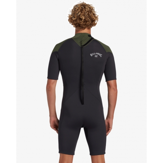 Гидрокостюм BILLABONG 2mm Foil BZ Short Sleeve Moss