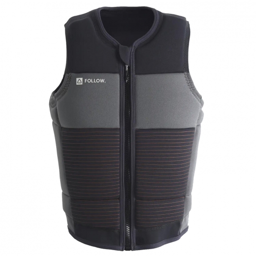 Жилет для вейкборда FOLLOW 2024 BLUEPRINT GREY/CHARCOAL