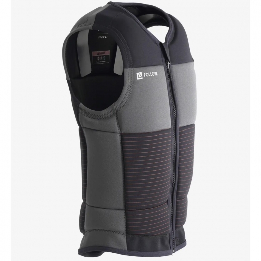 Жилет для вейкборда FOLLOW 2024 BLUEPRINT GREY/CHARCOAL